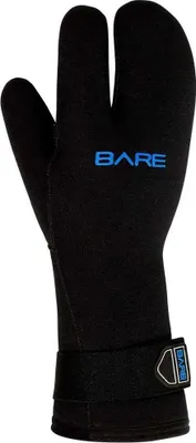 Produktbild von Bare Neoprenhandschuh 7mm K-Palm 3-Finger Mitt Schwarz (M)