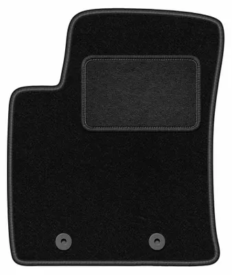 Immagine prodotto di Tappetino guidatore in moquette per Hyundai i10 II 2013- (hatchback) – 1 pezzo, nero, su misura – Wielganizator LUX