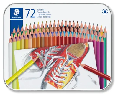Image de STAEDTLER Crayon de couleur hexagonal 72ST