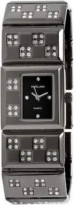 Produktbild von Excellanc Damenuhr mit Metallarmband