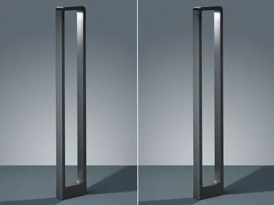 Produktbild von LED Pollerleuchte in Anthrazit 100cm - 2er Set Wegeleuchten Terrassenbeleuchtung