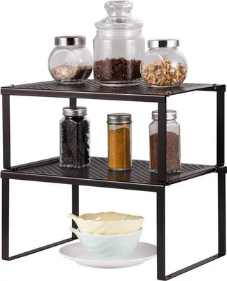 Produktbild von Stapelbare Küchenorganizer, Schubladen, Glas- und Kräuterlagerung
