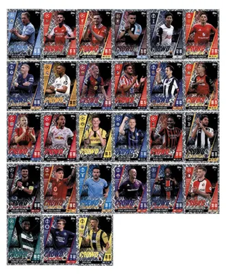 Produktbild von Match Attax Champions League 2024/25 EXTRA - Trading Cards - Alle 27 Crowd Connection Karten