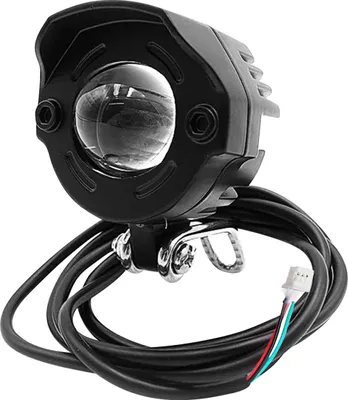 Produktbild von Minimotors, LED Frontscheinwerfer Dualtron Aminia mit Hupe original, Schwarz