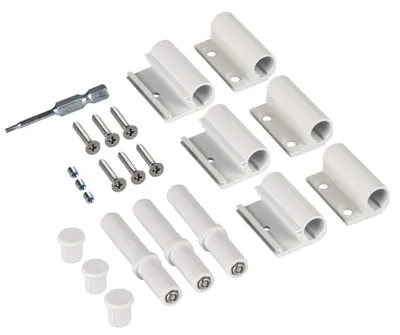 Produktbild von Windhager Aluminium Scharniere für Türen 3 Stück Weiß