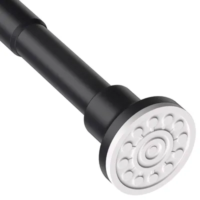 Imagen del producto de Elzusha - Barra extensible para cortina de ducha, sin necesidad de taladrar