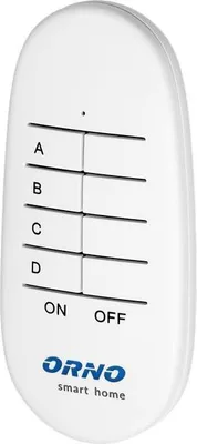 Immagine prodotto di ORNO | Telecomando 4 Canali OR-SH-1752 - Bianco - Smart Home - Controllo Wireless - Portata 30 m