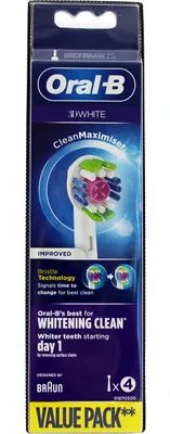 Immagine prodotto di Spazzolini Oral-B 3D White CleanMaximiser 4 pezzi