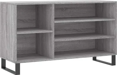 Obrázek produktu pro vidaXL Věšák na boty Grey Sonoma 102x36x60 cm Dřevěný materiál