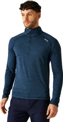 Produktbild von Regatta Yonder Ii Fleece Mit Halbem Reißverschluss Blau M Herren Blau M