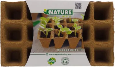 Produktbild von Biotopfschalen 5x5x5 cm 6x15Stk. - Nature