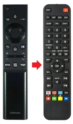 Produktbild von Fernbedienung passend für SAMSUNG UE43AU8005K | UE43AU8005KXXC