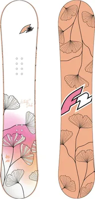 Produktbild von F2 Damen Snowboard White Deck Freeride/Freestyle 147 cm Weiß 2025