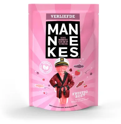 Produktbild von Echte Mannekes Verliefde 225g – Feine belgische Pralinen mit zartschmelzender Schokolade