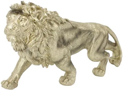 Imagen del producto de León de resina para decoración de oficina y jardín
