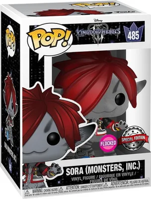 Produktbild von Kingdom Hearts - Sora (Monsters, Inc.) 485 Special Edition Flocked - Funko Pop! - Vinyl Figur