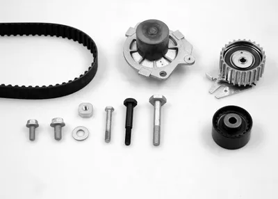 Produktbild von HEPU PK10555 Zahnriemensatz + Wasserpumpe für OPEL ZAFIRA B (A05) Astra H Caravan (A04) Astra H Schrägheck (A04) Astra H GTC (A04) für FIAT