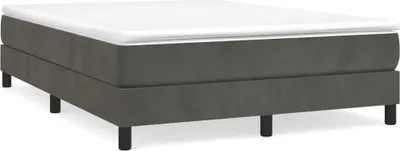 Immagine prodotto di Struttura letto grigio scuro 140x200 cm in velluto