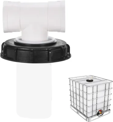 Productafbeelding van IBC-tankdeksel met filter, 165 mm diameter, fijnmazig filter, voor regenwater