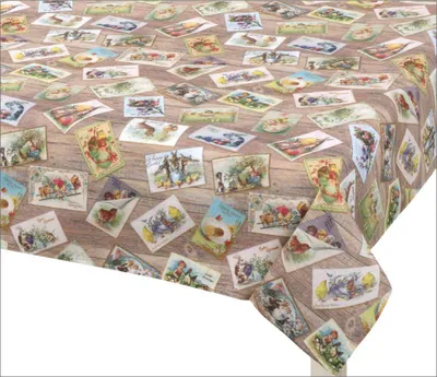 Obrázok produktu pre Veľkonočný obrus – 100 x 100 cm – žltý