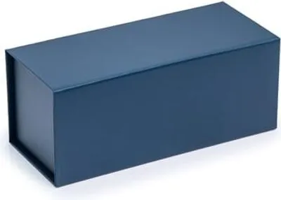 Obrázok produktu pre Magnetická darčeková krabička na pivo, tmavomodrá, 255 x 110 x 105 mm (vonkajšie rozmery) XS darčekové krabičky