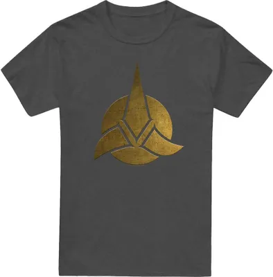 Obrázek produktu pro Star Trek: Discovery - Tričko "Triquentra" pro muže/dámy Uni TV17982 (S) (Charcoal)
