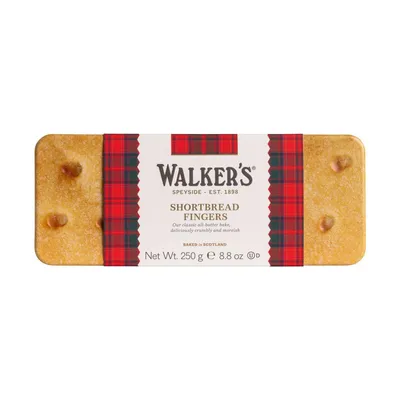 Produktbild von Walkers Shortbread Ltd. – Shortbread Fingers 250g – Dose