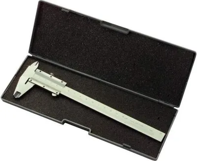 Produktbild von Edelstahl Messschieber 150 mm Kunststoffgehäuse Messwerkzeug Messlehre Lehre
