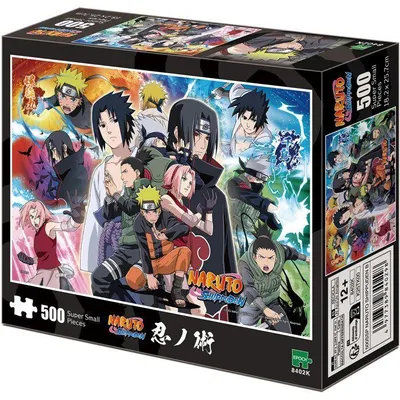 Image de Puzzle Naruto Shippuden 500 Super Small Pieces EPOCH 8402K