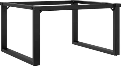 Produktbild von vidaXL Couchtischbeine O-Gestell 70x60x43 cm Stahl