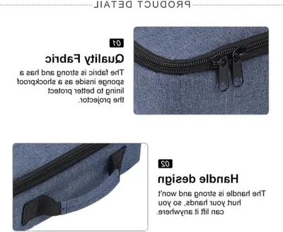 Tragbare Organizer für Elektronik, Mini Projektor Tasche, geeignet für die meisten Projektoren, dunkelblau und
