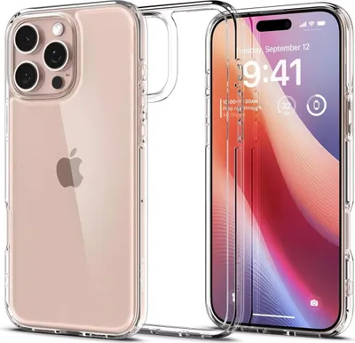 Zdjęcie produktu dla Etui Spigen Ultra Hybrid do iPhone 16 Pro przezroczysty
