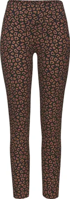 Produktbild von LASCANA Leggings schwarz-Leo Größe 40/42