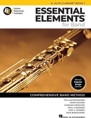 Produktbild von Essential Elements for Band Eb Alto Clarinet Book 1 with Eei Online Resources Alto Clarinet Method Songbook and Sheet Music for Students and Teachers Comprehensive Band Method