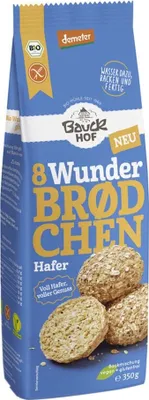 Produktbild von Bauckhof Wunderbrödchen Hafer demeter 350g