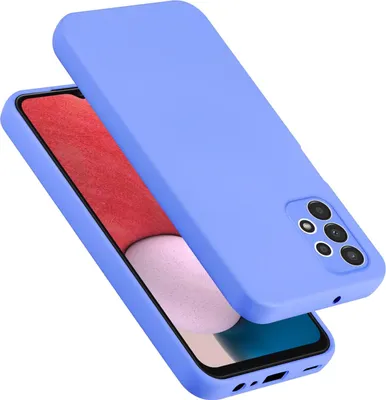 Image de Cadorabo Housse pour Samsung Galaxy A13 4G Housse en silicone Housse pour téléphone portable en silicone liquide, résistant aux rayures et aux chocs pour Samsung Galaxy A13 4G