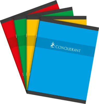 Image de CONQUERANT SEPT Heft, 170 x 220 mm, kariert, 48 Blatt