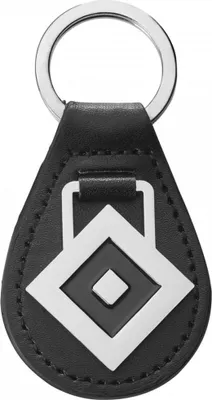 Produktbild von HSV Schlüsselanhänger Leder Raute Hamburger SV