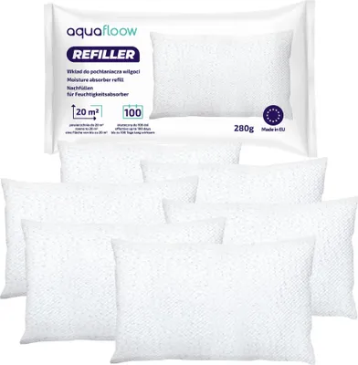 Zdjęcie produktu dla Wkład Aquafloow 280g do silnego pochłaniacza wilgoci - 6 sztuk