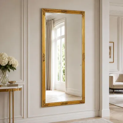 Produktbild von Eleganter Barock Spiegel BESSA 180x100cm Antik-Gold
