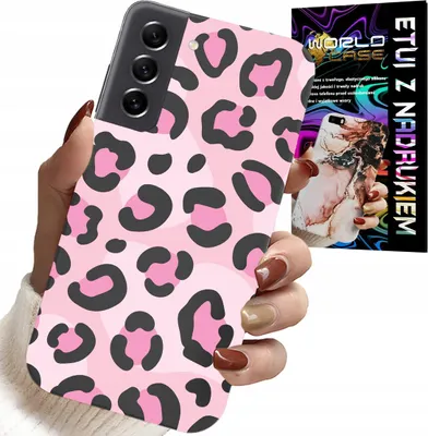 Image de Étui Pour Samsung Galaxy S22 Plus - Rose Imprimé Léopard Motifs Féminins