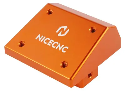 Image de Support GPS, aluminium résistant, compatibilité universelle, orange
