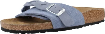 Produktbild von BIRKENSTOCK PULA BRAIDED SUEDE LEATHE Blau