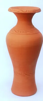 Produktbild von BODENVASE VASE TERRACOTTA winterfest- ca.60 CM - Glatter Rand