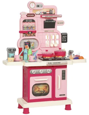 Produktbild von Kinderküche Kinder 33 teilig Spielküche Zubehör mit Licht Sound, für Kinderzimmer