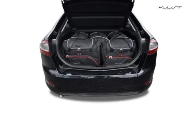 Produktbild von Ford Mondeo Hatchback 2007-2014 Kofferraumtaschen Set 5 Stk