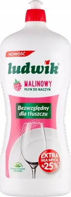 Obrázek produktu pro Ludwik, Płyn do naczyń, malinowy, 1350 ml