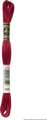 Zdjęcie produktu dla Nici do haftowania DMC Mouline Special 117MC -498, 6-nitkowe, 8 m