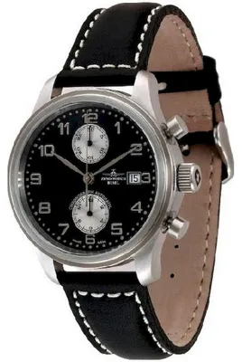 Produktbild von Zeno-Watch - Armbanduhr - Herren - NC Retro Chrono Bicompax - 9557BVD-d1