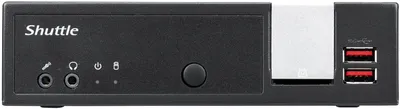 Produktbild von Shuttle XPС slim DL20N6, 1,35 l großer PC, Mini-PC Barebone, Intel SoC, BGA 1090, DDR4-SDRAM, Serial ATA III